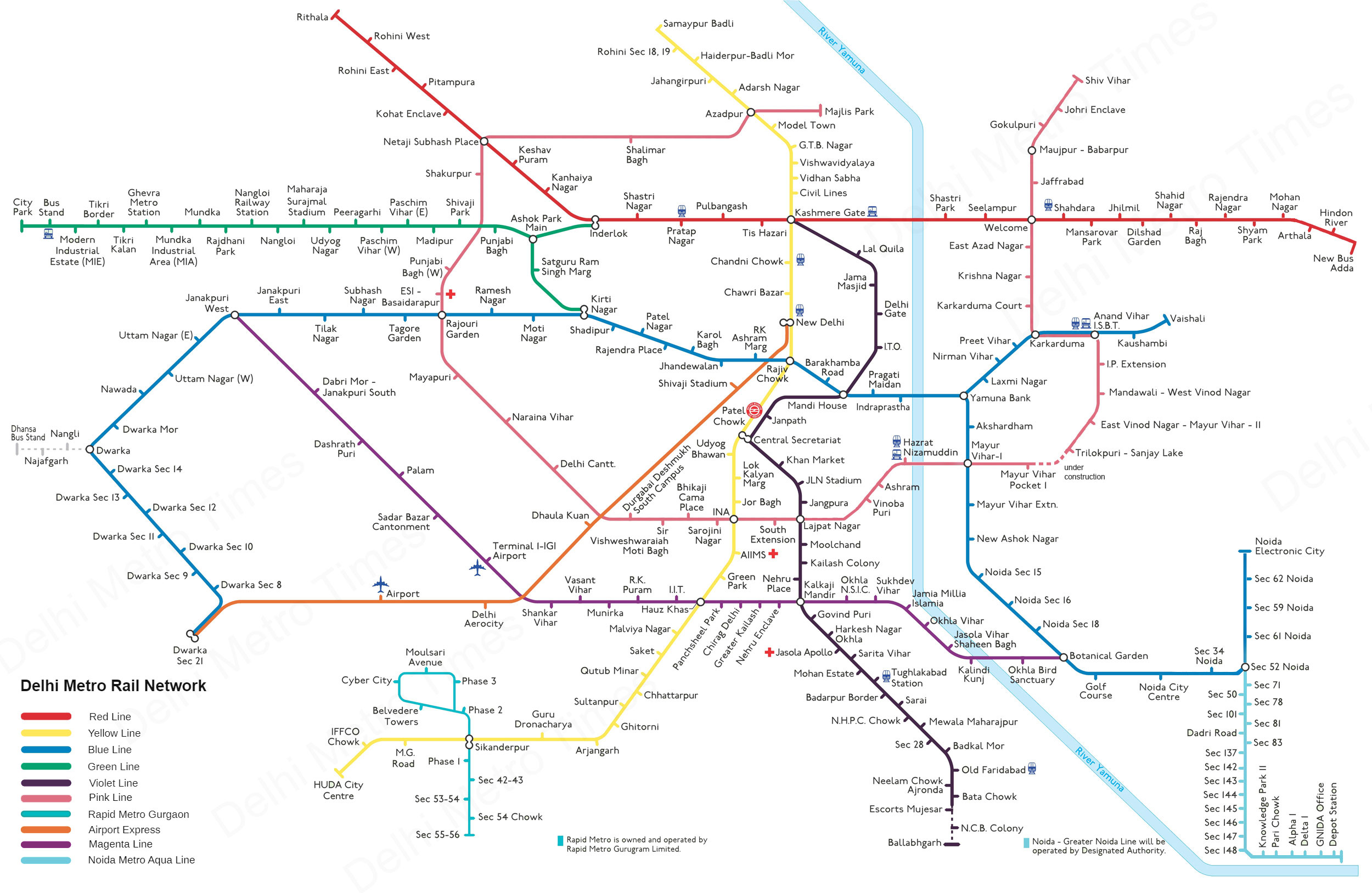 Pitampura Metro Station Map Delhi Metro Pink Line: Hd Route Map, Fare, Stations, Timings, Latest News